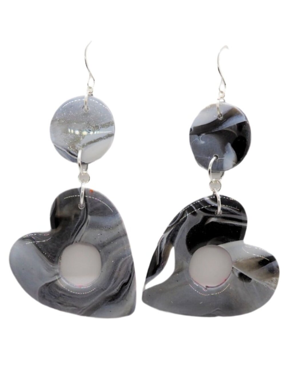 Heart Hole Earrings